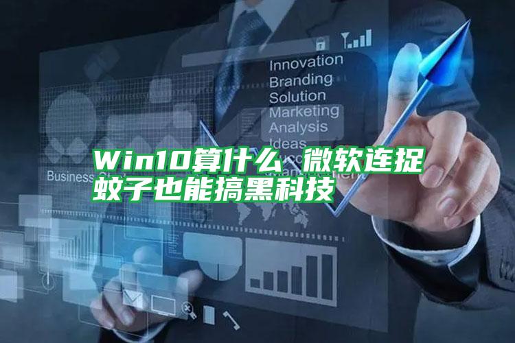 Win10算什么 微软连捉蚊子也能搞黑科技