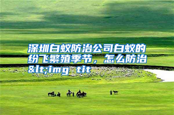 深圳白蚁防治公司白蚁的纷飞繁殖季节，怎么防治<img tit